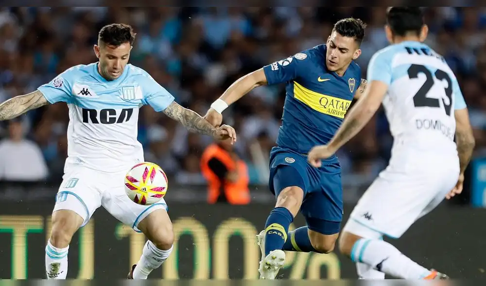Boca Juniors igualó 2-2 frente a Racing en partido vibrante por Superliga Argentina [RESUMEN]