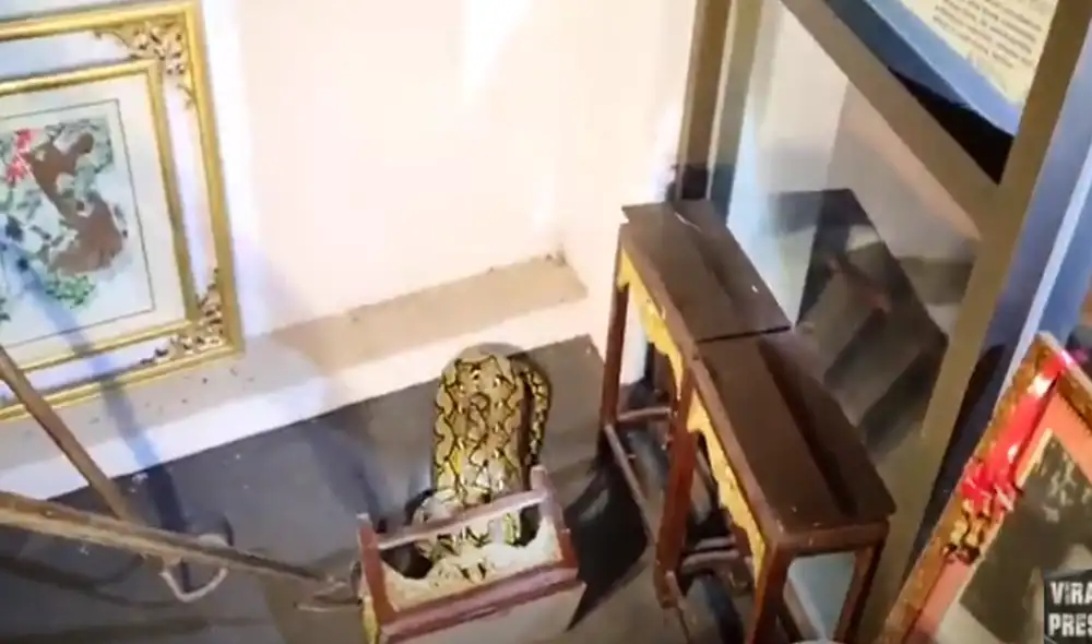 Desliza hacia la izquierda para ver las imágenes del viral de YouTube. Foto: Viral Press.