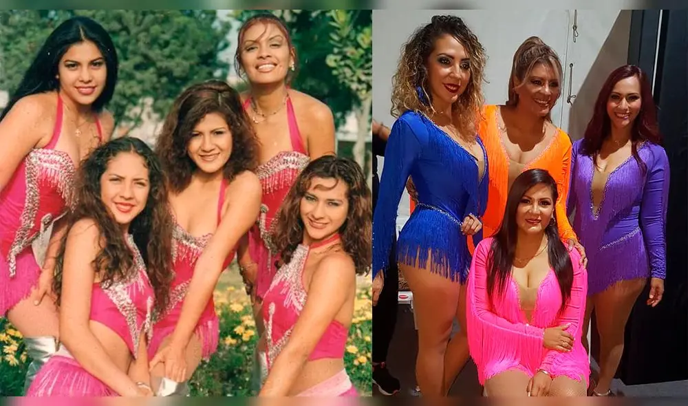 El reencuentro de Agua Bella por el concierto de aniversario de Maricarmen Marín [VIDEO]