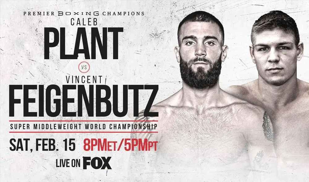 Boxeo | Caleb Plant vs. Vincent Feigenbutz será la pelea estelar por el campeonato mundial supermediano.