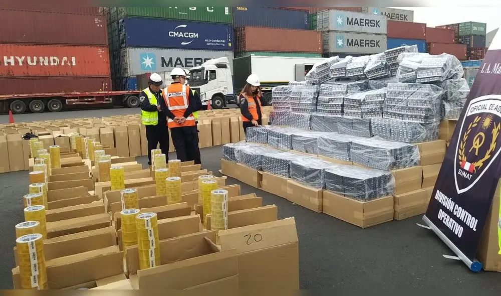 cigarrillos incautados cigarrillos incautados