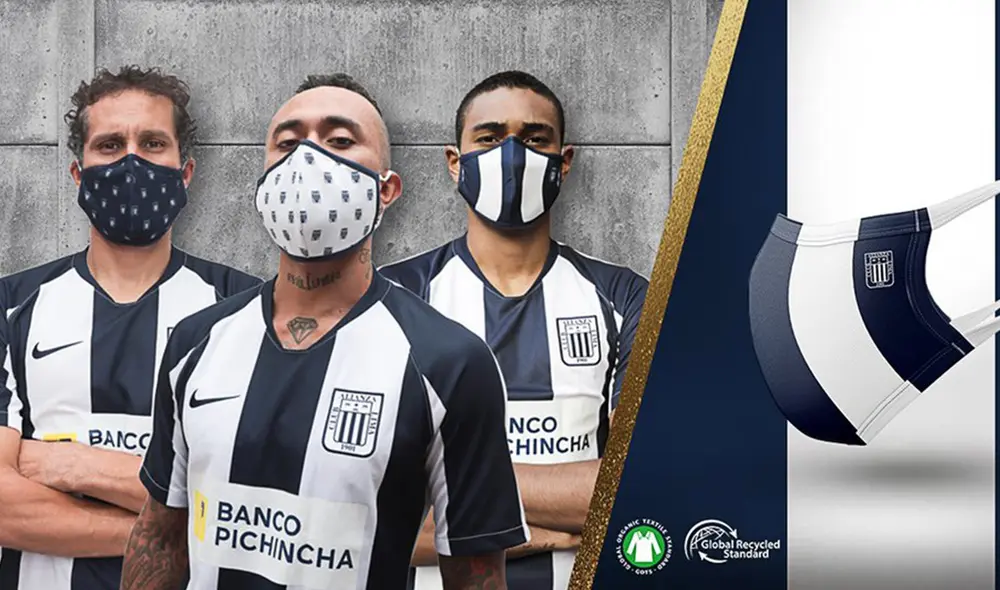 Actualmente Alianza cuenta con tres modelos de mascarillas. Foto: @ClubALoficial.