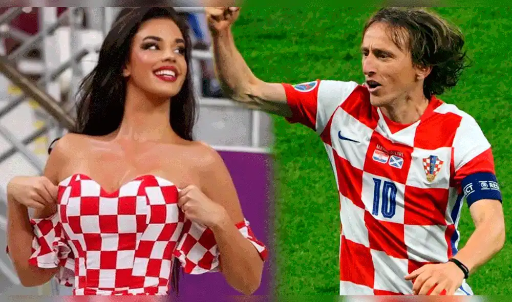 Ivana Knoll viajó hasta Doha, Qatar para apoyar a la selección de Croacia. Foto: composición LR/Instagram/Ivana Knoll/AFP Ivana Knoll viajó hasta Doha, Qatar para apoyar a la selección de Croacia. Foto: composición LR/Instagram/Ivana Knoll/AFP
