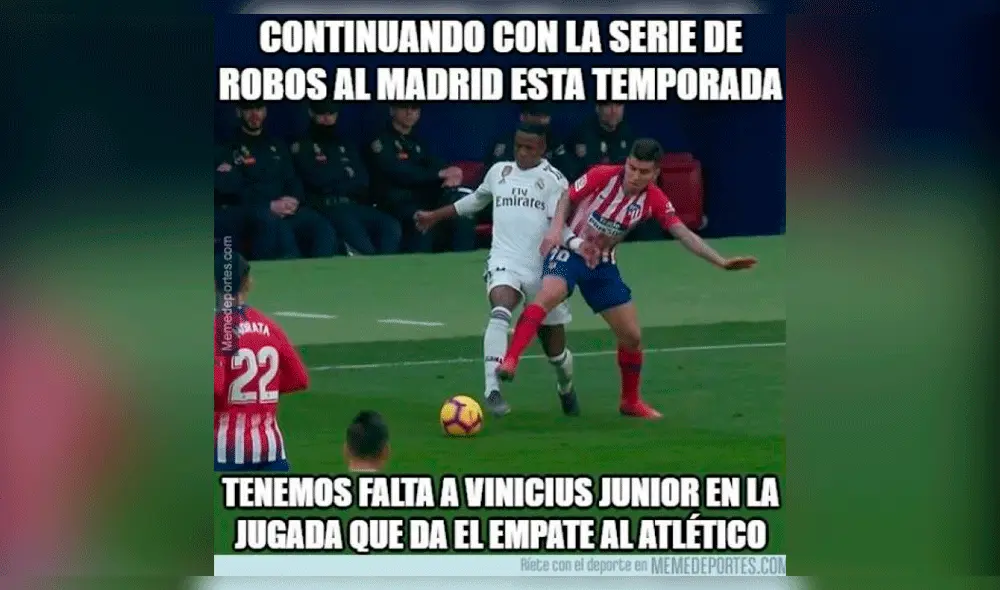 Atlético Madrid vs Real Madrid: los divertidos memes que dejó el derbi español [FOTOS]