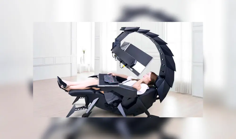 La silla gamer cuesta 3.200 dólares, pero en algunos portales puede llegar a costar 1.900 dólares. Foto: Glitched.online La silla gamer cuesta 3.200 dólares, pero en algunos portales puede llegar a costar 1.900 dólares. Foto: Glitched.online