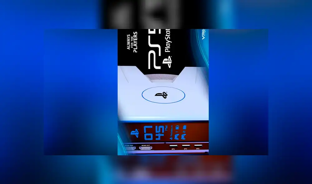 Fan made del diseño final de PS5.