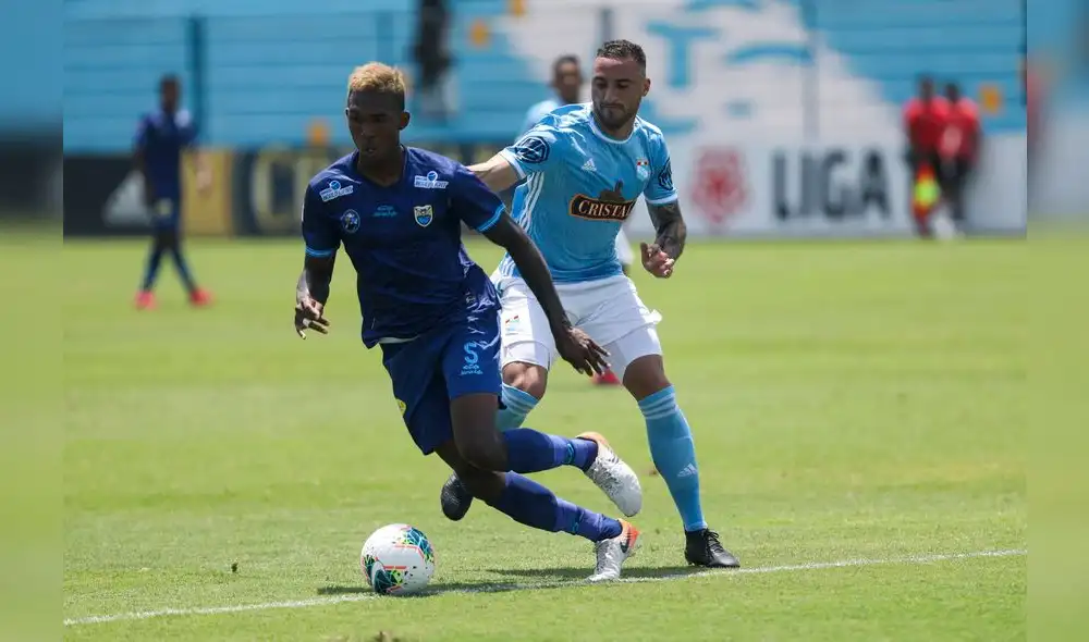 07-03-20 RC SPORTING CRISTAL VS CARLOS STEINESTADIO ALBERTO GALLARDOLIGA 1 2020JUGADA RODERICK MILLER Y EMANUEL HERRERA