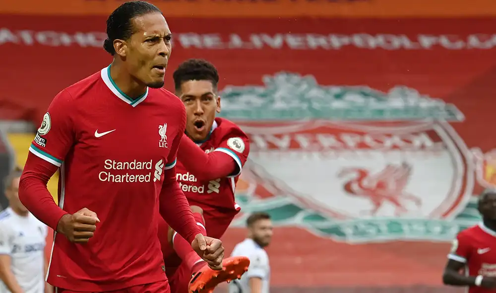 Liverpool se enfrenta a Leeds United en la fecha 1 de la Premier League. Foto: AFP