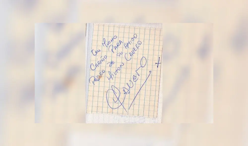 Tragedia del Fokker: Hincha de Alianza Lima muestra autógrafos que el equipo firmó antes de accidente [FOTOS]