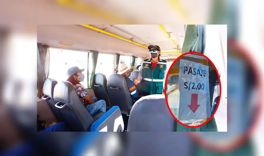 Pasajeros denuncian cobro de S/2 por pasaje en transporte público. Pasajeros denuncian cobro de S/2 por pasaje en transporte público.
