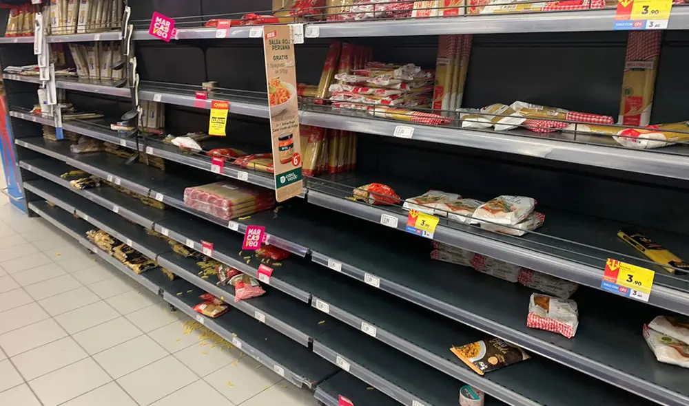 Supermercados presentas escasez de productos de primera necesidad ante avance de coronavirus Supermercados presentas escasez de productos de primera necesidad ante avance de coronavirus