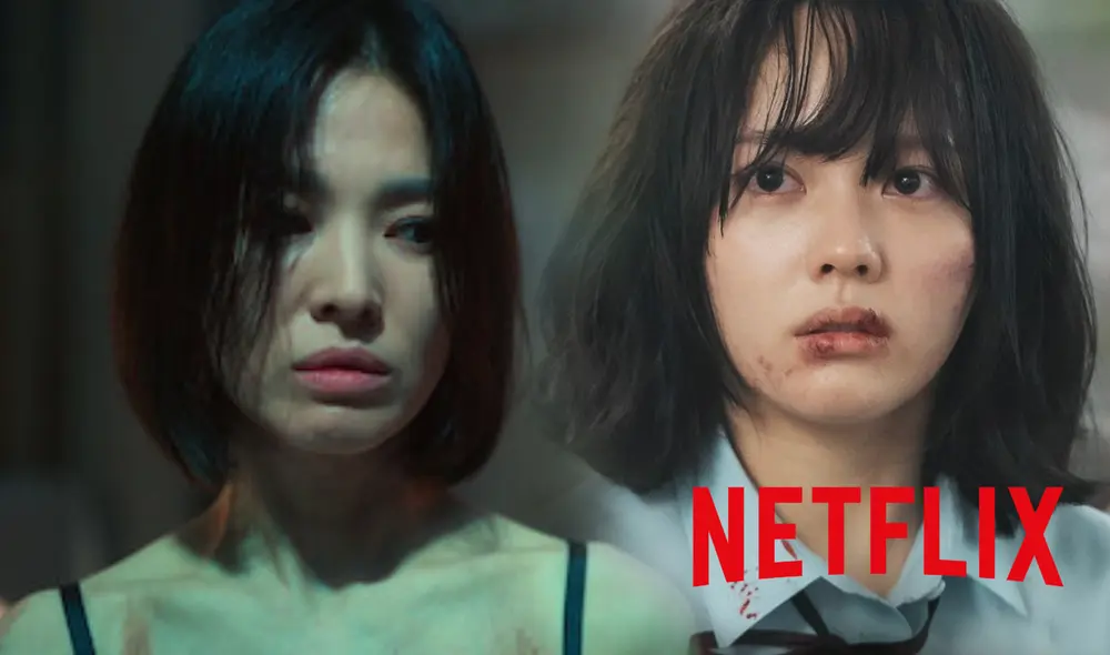 "La gloria", nuevo drama de Song Hye Kyo, se estrenó en Netflix el 30 de diciembre del 2022. Foto: composición LR/Netflix
