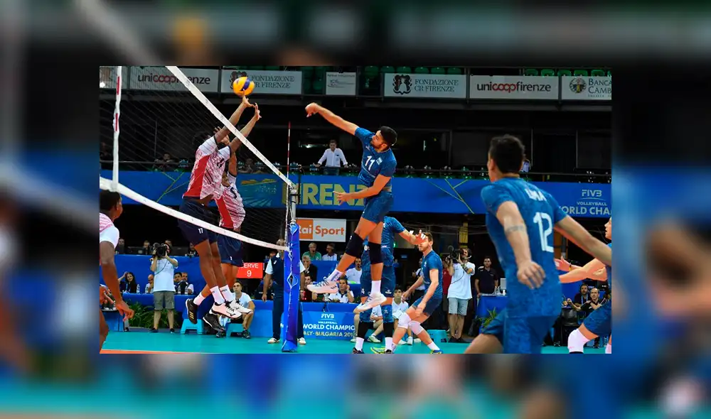 Argentina venció a República Dominicana en el Mundial de Vóley Masculino 2018