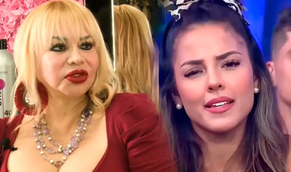 Susy Díaz hizo reveladora confesión sobre su relación con Luciana Fuster. Foto: composición/captura YouTube/captura América TV