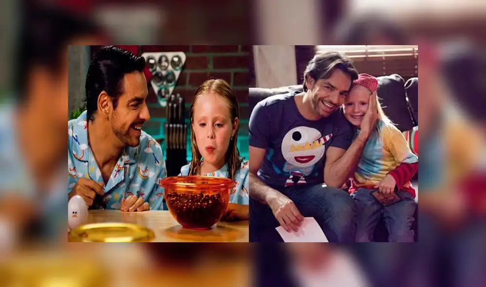 Eugenio Derbez y Loreto Peralta, actores de 'No se aceptan devoluciones', se reencontraron