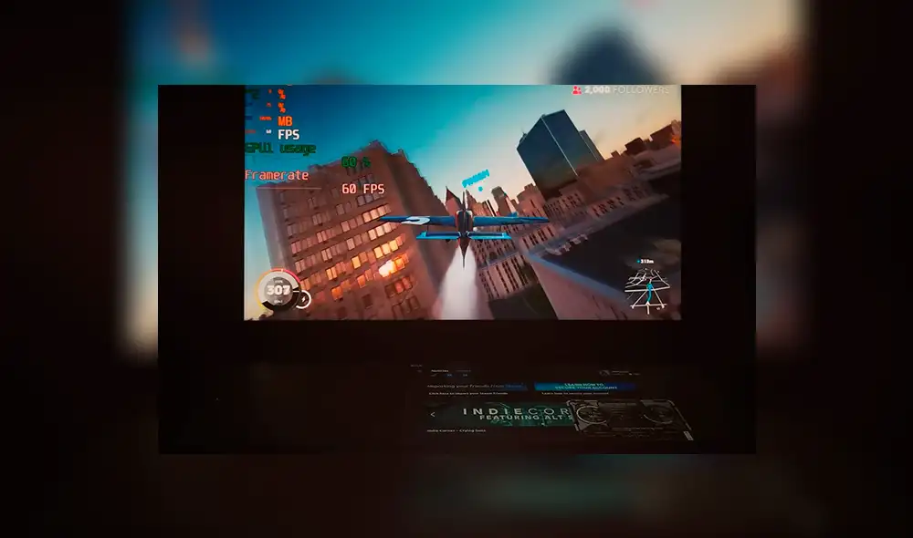 60 cuadros por segundo (pantalla a solo 60 Hz) en Ultra (2560 x 1600). Foto: LR. 60 cuadros por segundo (pantalla a solo 60 Hz) en Ultra (2560 x 1600). Foto: LR.