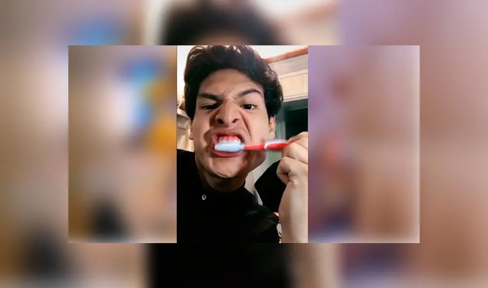Desliza las imágenes para ver la divertida parodia que hizo un joven peruano de 'La máscara'. Foto: TikTok/Bruce Paz Desliza las imágenes para ver la divertida parodia que hizo un joven peruano de 'La máscara'. Foto: TikTok/Bruce Paz