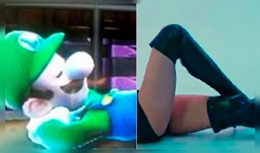 BLACKPINK: meme ‘Did It Work’ con Lisa y Luigi.  Captura Twitter.