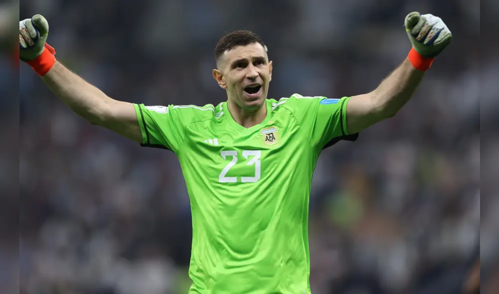 Gracias a 'Dibu' Martínez, la selección argentina derrotó por penales a Francia y se coronó campeón del Mundial Qatar 2022. Foto: EFE Gracias a 'Dibu' Martínez, la selección argentina derrotó por penales a Francia y se coronó campeón del Mundial Qatar 2022. Foto: EFE