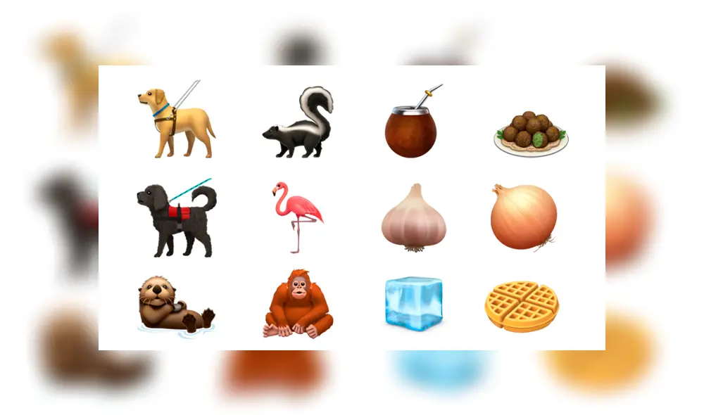 Los nuevos emojis de WhatsApp.