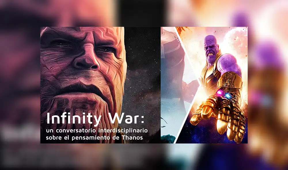 Facebook: UNMSM anuncia conversatorio extraordinario sobre "el pensamiento de Thanos" [FOTOS]