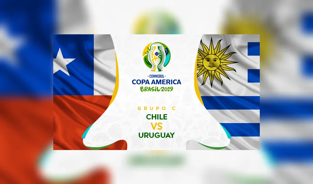 Uruguay vs Chile por el Grupo C de la Copa América 2019. Uruguay vs Chile por el Grupo C de la Copa América 2019.