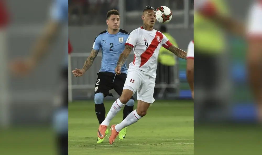 José María Giménez ya sabe lo que es jugar contra Paolo Guerrero. José María Giménez ya sabe lo que es jugar contra Paolo Guerrero.