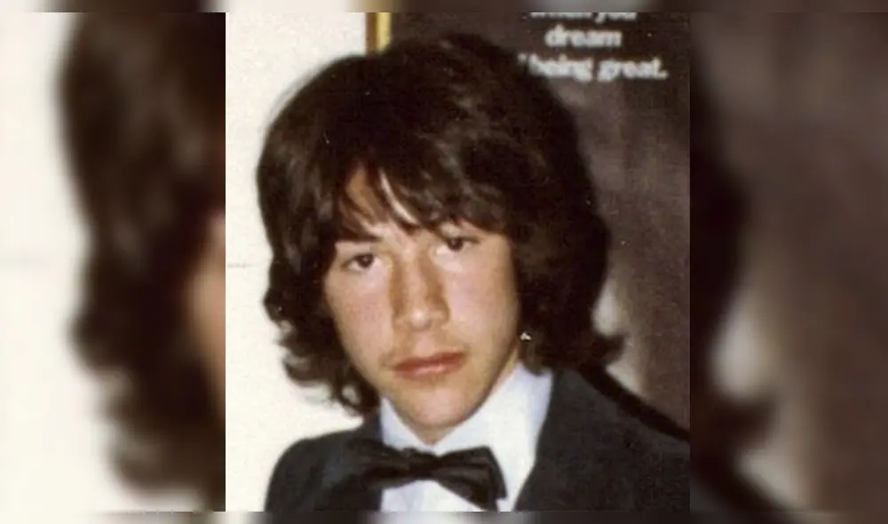 Keanu Reeves y las fotos de su infancia que circulan en la red Keanu Reeves y las fotos de su infancia que circulan en la red