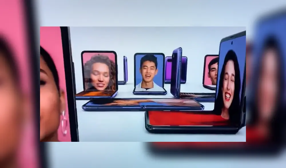 El Samsung Galaxy Z Flip es filtrado en anuncio publicitario durante la celebración de los Premios Oscar.