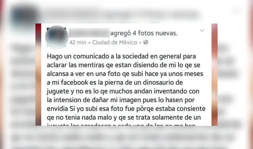 Desliza para ver los detalles de esta historia que se viralizó en Facebook. Foto: Captura.