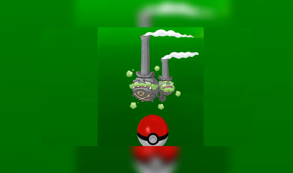 Weezing forma galar en Pokémon GO