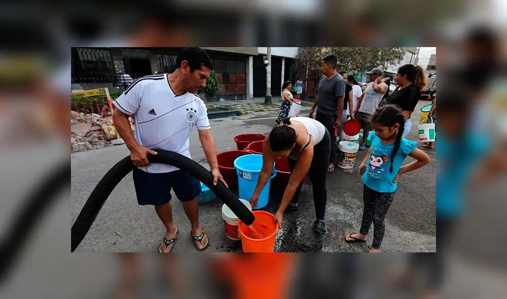 Sedapal: no facturarán días de corte del servicio.