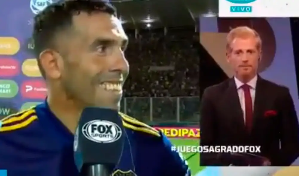 Carlos Tévez dejó callado a Martín Liberman en plena entrevista. Foto: Captura Carlos Tévez dejó callado a Martín Liberman en plena entrevista. Foto: Captura