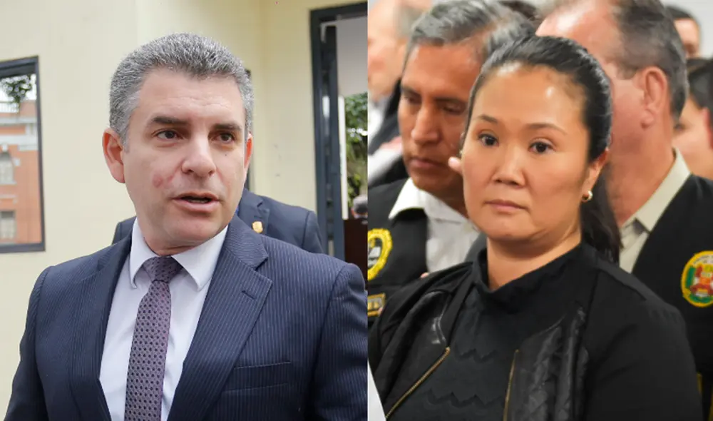 Rafael Vela asegura que la investigación fiscal contra eiko Fujmori ya es sólida. Composición: La República.