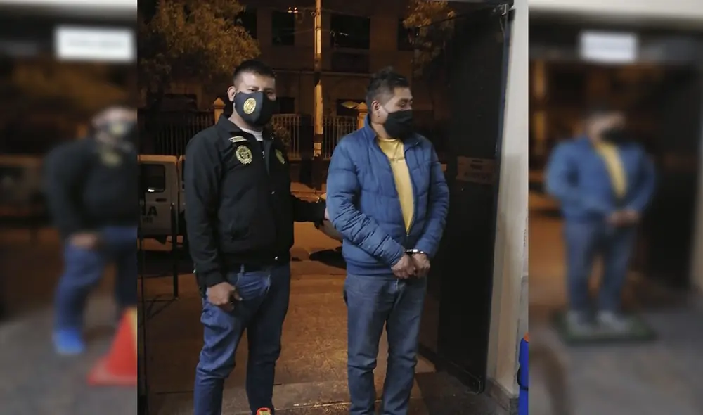 Salvador Callo Tapada fue detenido por agentes policiales de la Divincri en la zona de El Porvenir. Foto: PNP