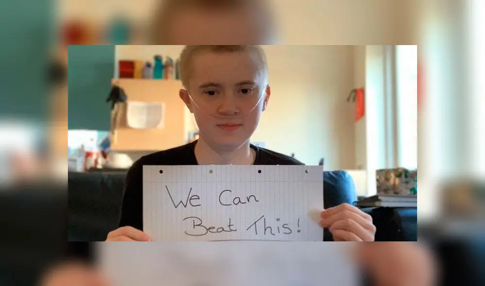 El joven fue diagnosticado con coronavirus hace dos semanas. (Fuente: Daily Express) El joven fue diagnosticado con coronavirus hace dos semanas. (Fuente: Daily Express)