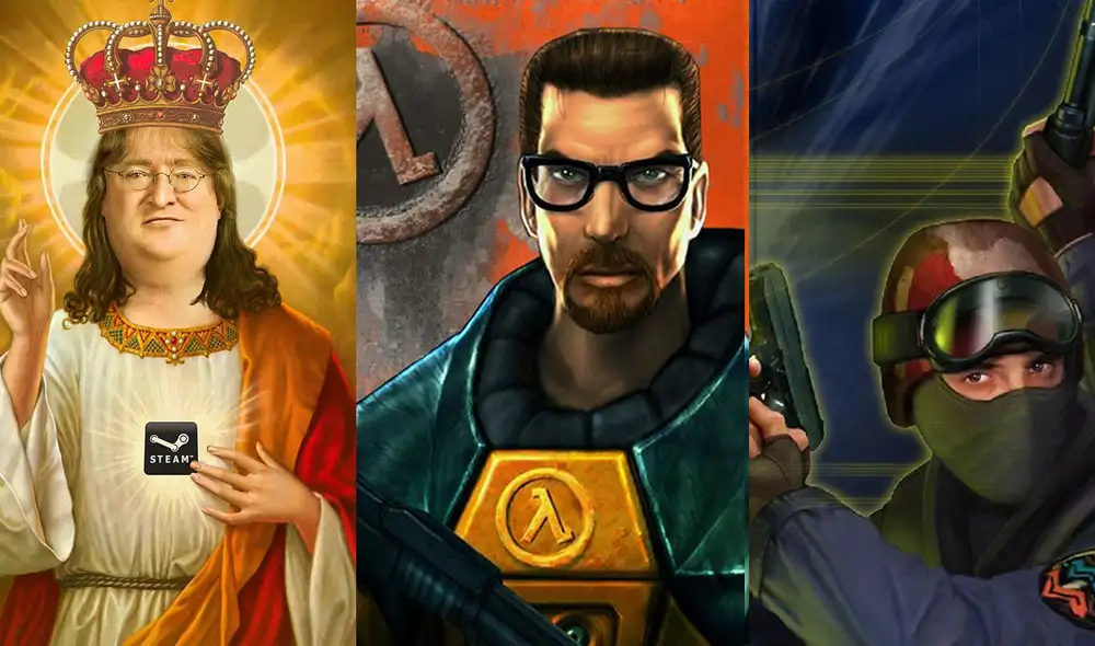 Varios juegos de Valve están en oferta en Steam por Navidad. Foto: composición LR