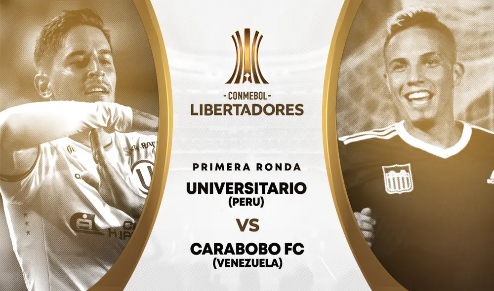 Universitario vs. Carabobo  por la Copa Libertadores