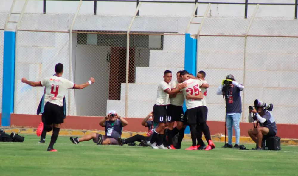 Urruti marcó el primer gol del encuentro Universitario vs. Carlos Stein. (Créditos: Liga 1)