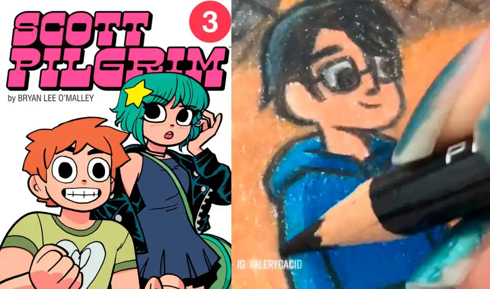 Desliza las imágenes para ver la increíble sorpresa que le hizo una joven a su pareja quien es fan de Scott Pilgrim. Foto: captura de TikTok/ valerycacid Desliza las imágenes para ver la increíble sorpresa que le hizo una joven a su pareja quien es fan de Scott Pilgrim. Foto: captura de TikTok/ valerycacid