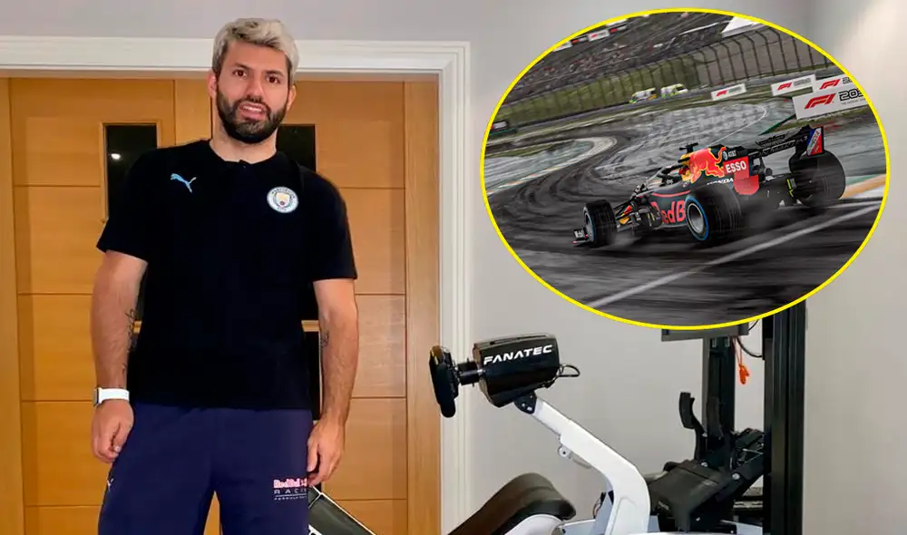 Sergio Agüero estará este fin de semana en la quinta fecha del F1 eSports Virtual GP Series | Foto: Red Bull Content Pool Sergio Agüero estará este fin de semana en la quinta fecha del F1 eSports Virtual GP Series | Foto: Red Bull Content Pool