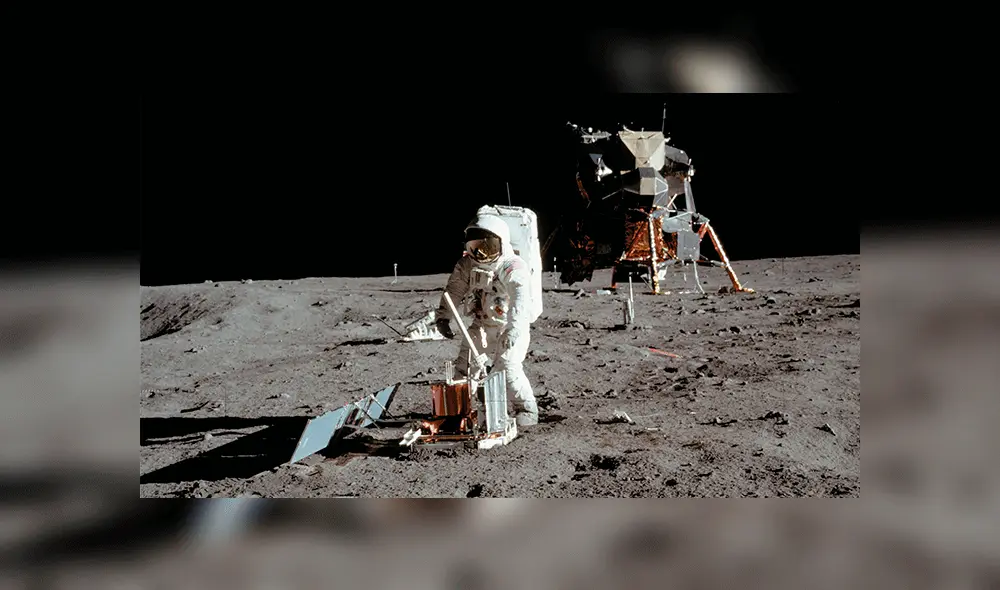 Misiones a la Luna recolectaron evidencias del alunizaje del Apolo 11. Foto: AFP