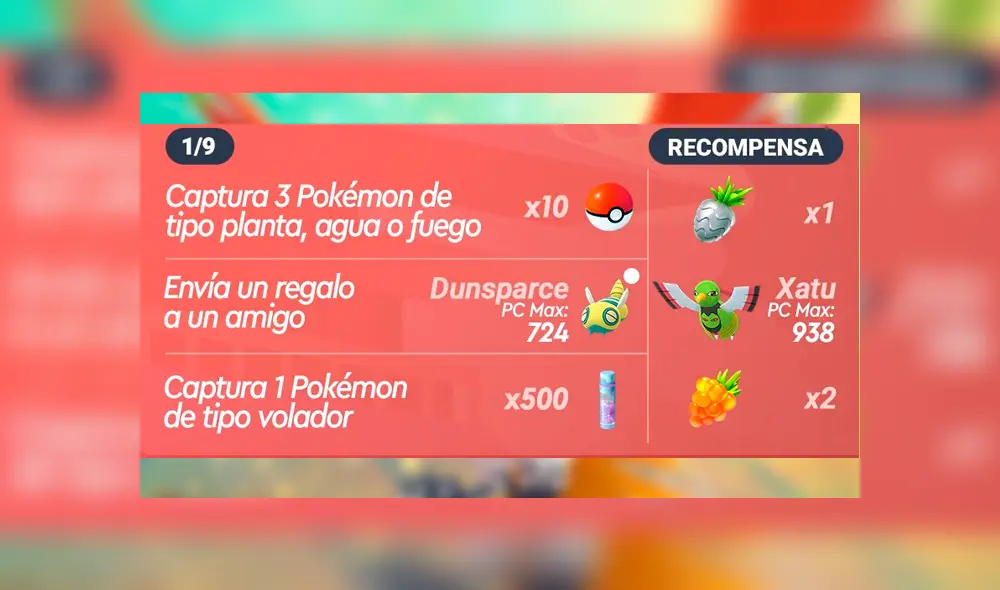 Créditos: Pokémon GO Hub Perú. Diseño: LEGENDS Lima.