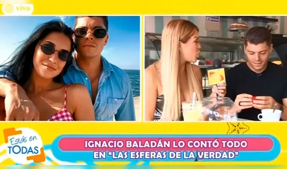 Ignacio Baladán en Estás en todas Foto: captura