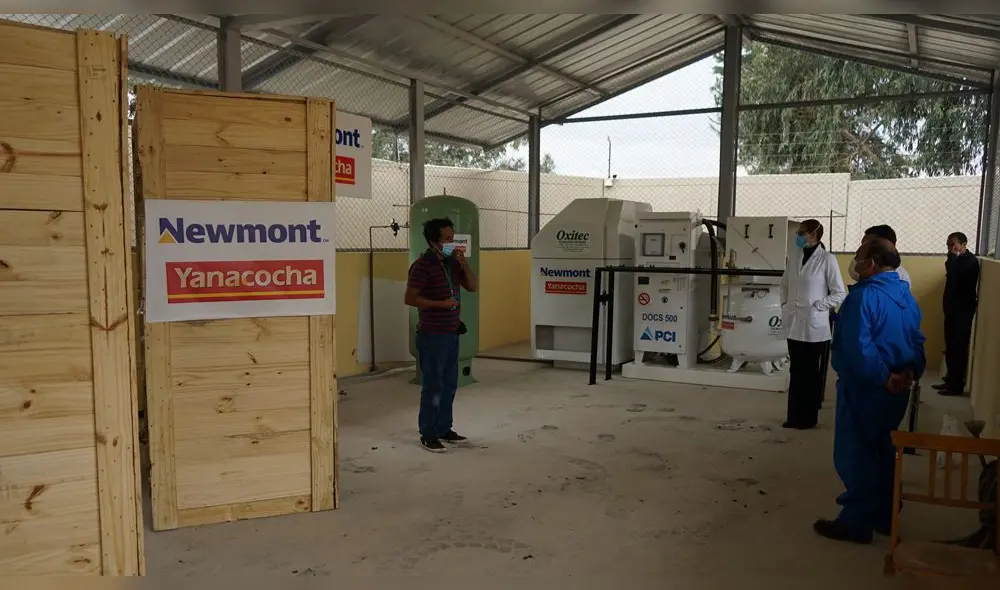 Compresoras donadas al Hospital de Cajamarca Compresoras donadas al Hospital de Cajamarca