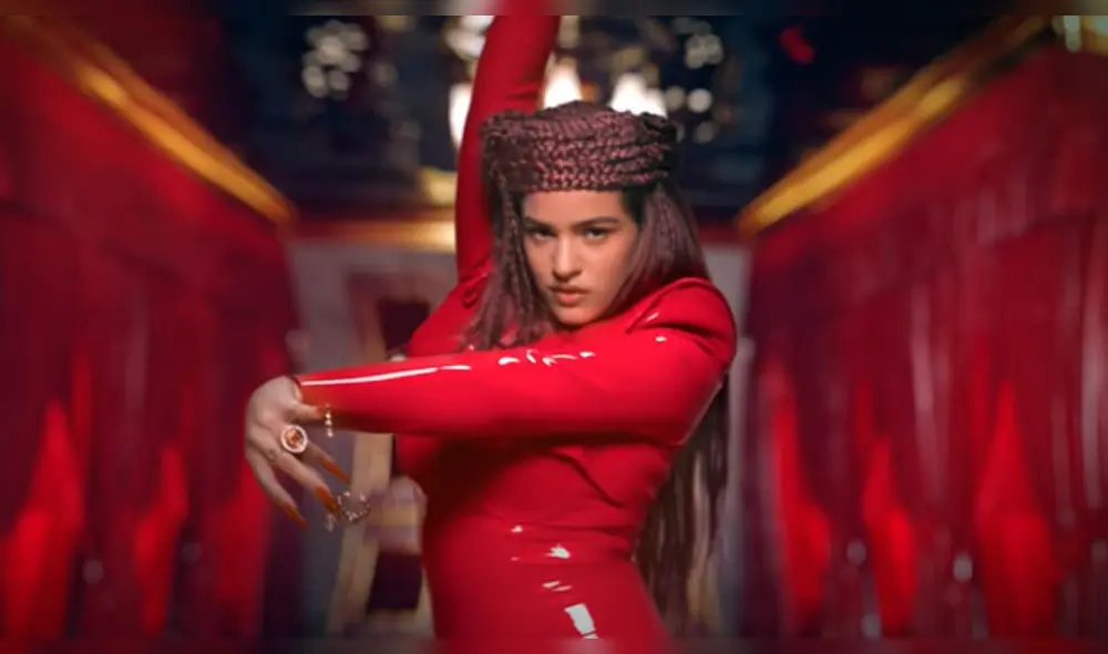 Rosalía en "Wap" de Cardy B  Foto: captura de YouTube