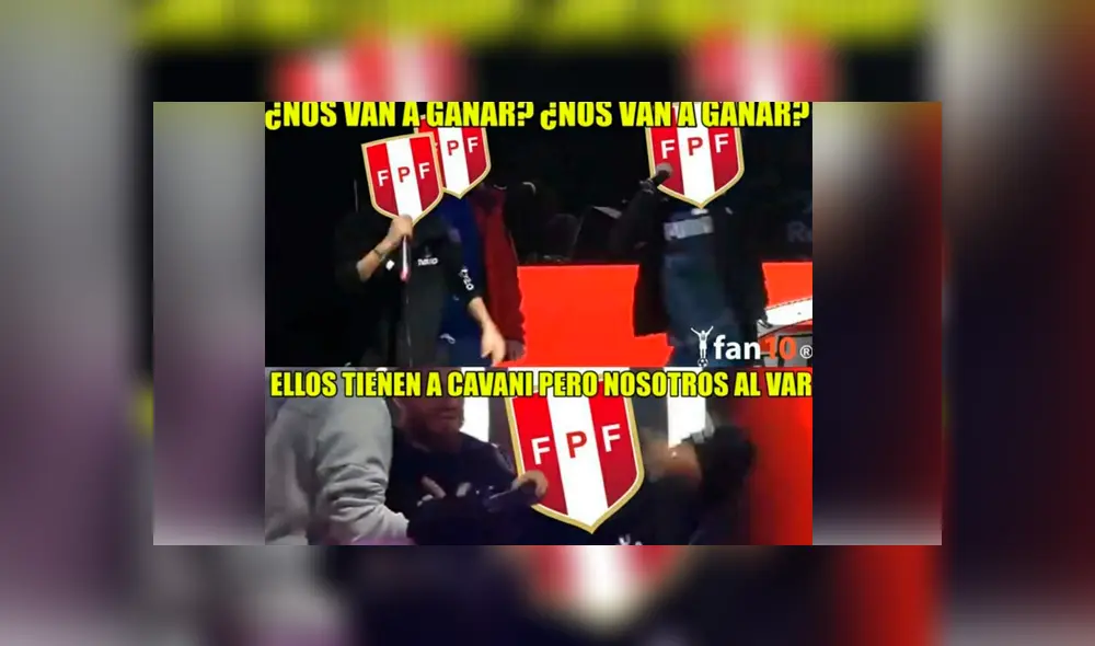memes Perú vs. Uruguay