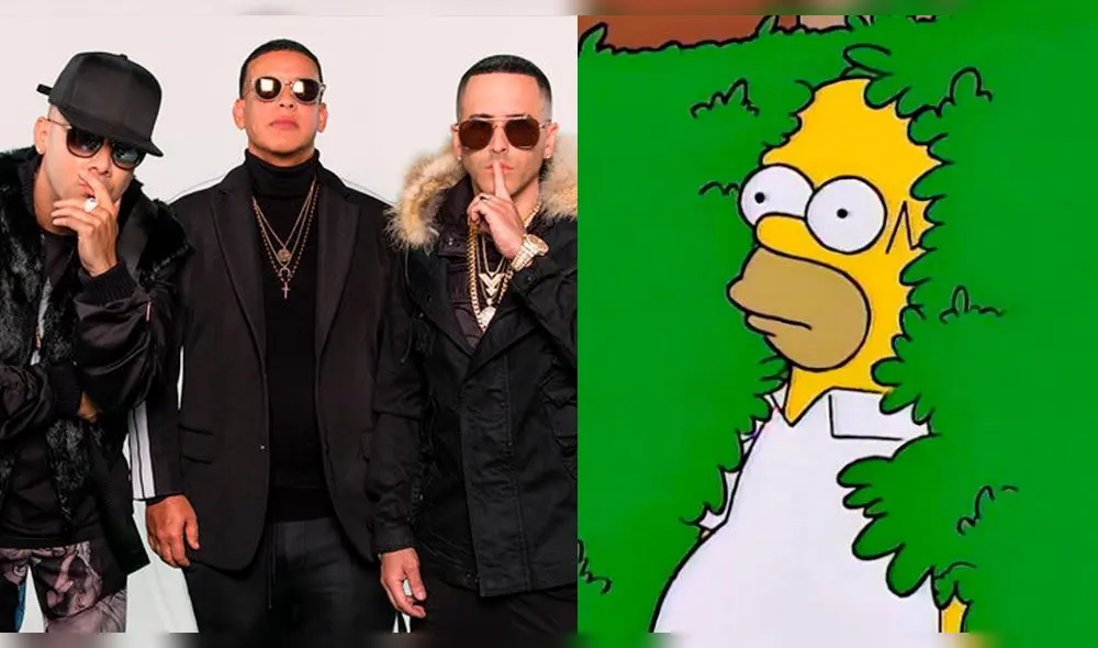 Daddy Yankee, Wisin y Yandel como personajes de Los Simpsons Daddy Yankee, Wisin y Yandel como personajes de Los Simpsons