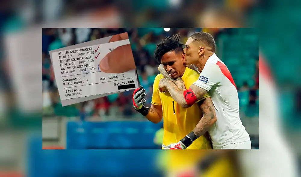 Un hincha le tuvo fe al empate en el partido Perú vs Uruguay y terminó ganando una fuerte suma de dinero. Un hincha le tuvo fe al empate en el partido Perú vs Uruguay y terminó ganando una fuerte suma de dinero.