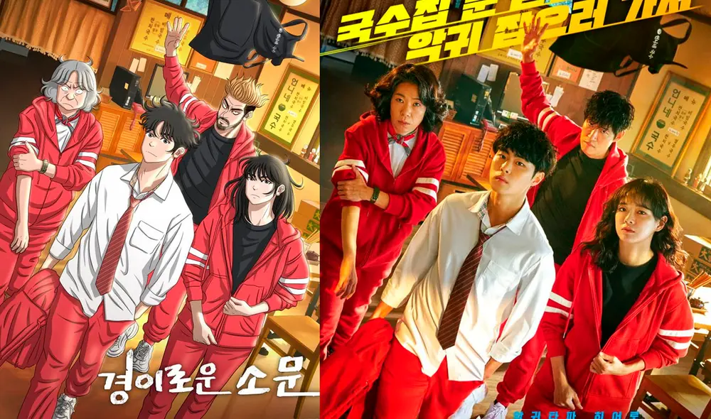 El gran estreno de Netflix en cuanto a K-dramas, The uncanny counter. Foto: OCN